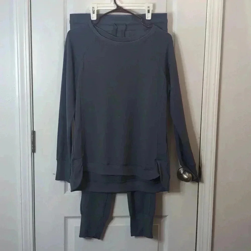 Danskin Tulip Hem Pullover & Soft Touch Jogger